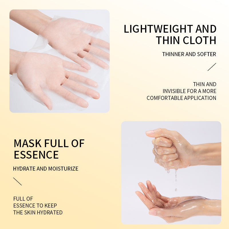Załaduj obraz do przeglądarki galerii, Facial Sheet Mask High quality natural ingredients for sensitive skin 5 Masks
