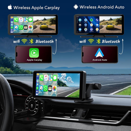 Wireless Car Portable Car Bluetooth 6.86 Inch IPS Touch Screen